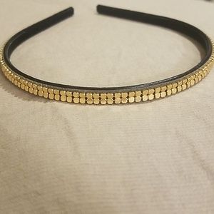 Gold headband